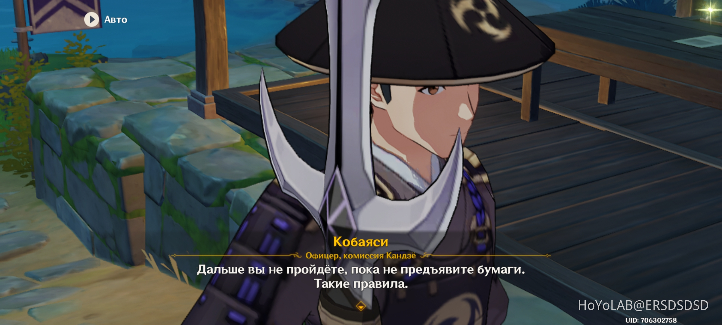 Дальше вы не пройдете пока не получите бумаги, моровинд ты ли это ...