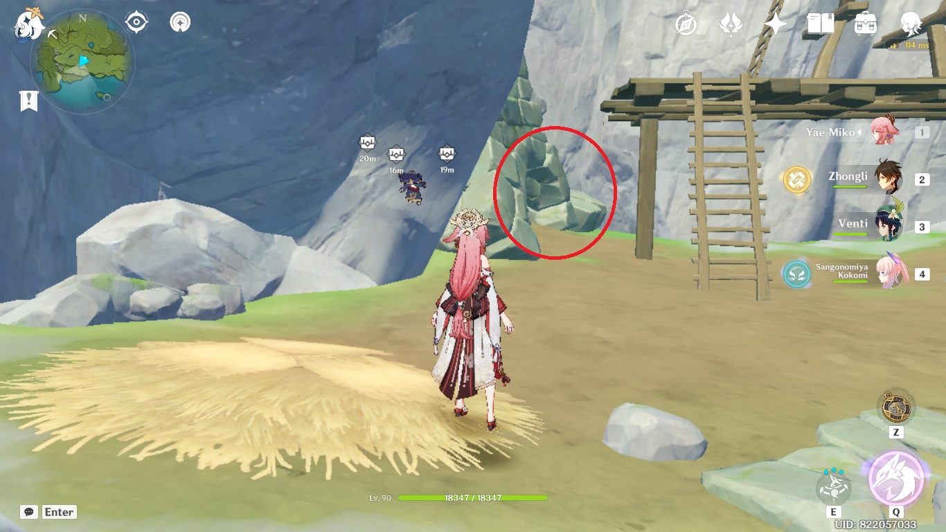 Bishui plain waypoint genshin impact