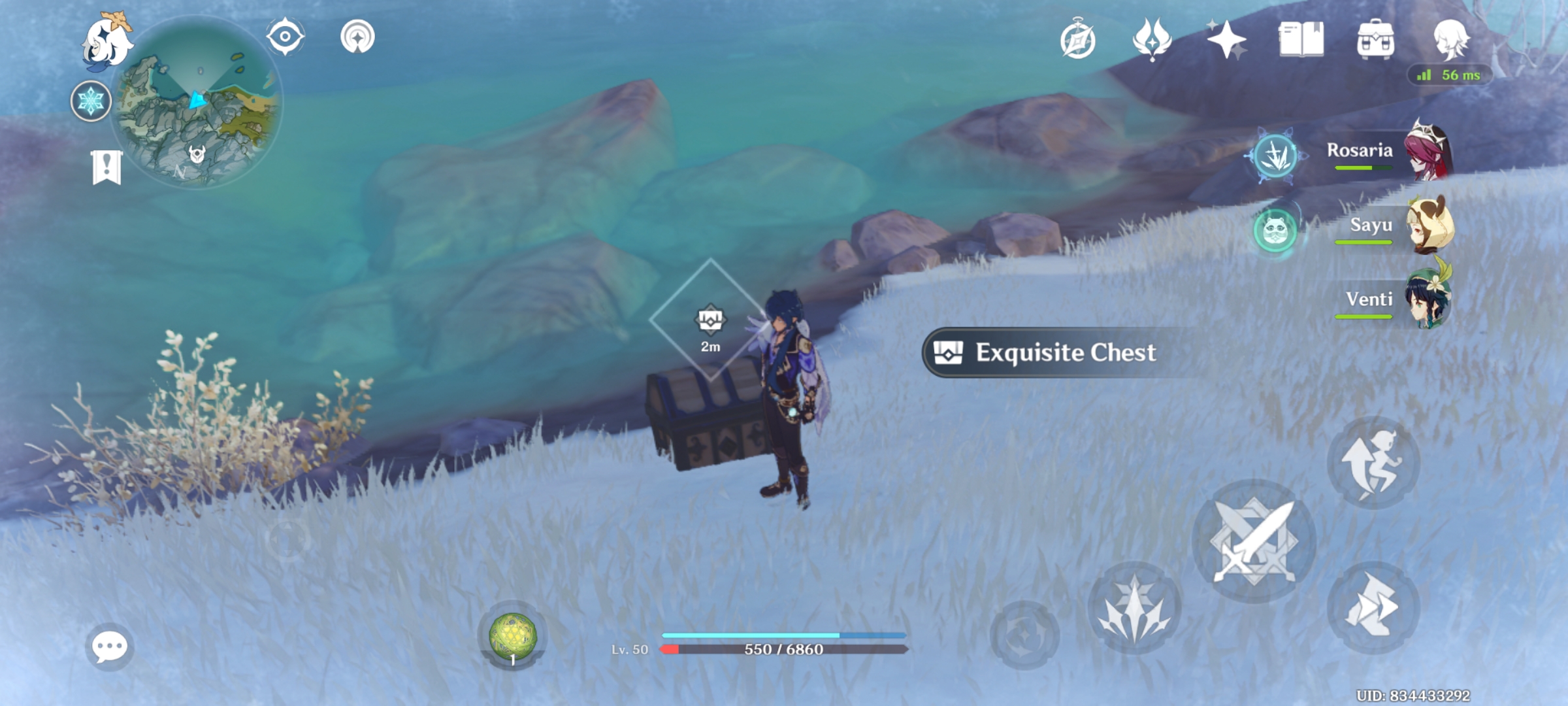 Dragonspine hidden chest Genshin Impact HoYoLAB