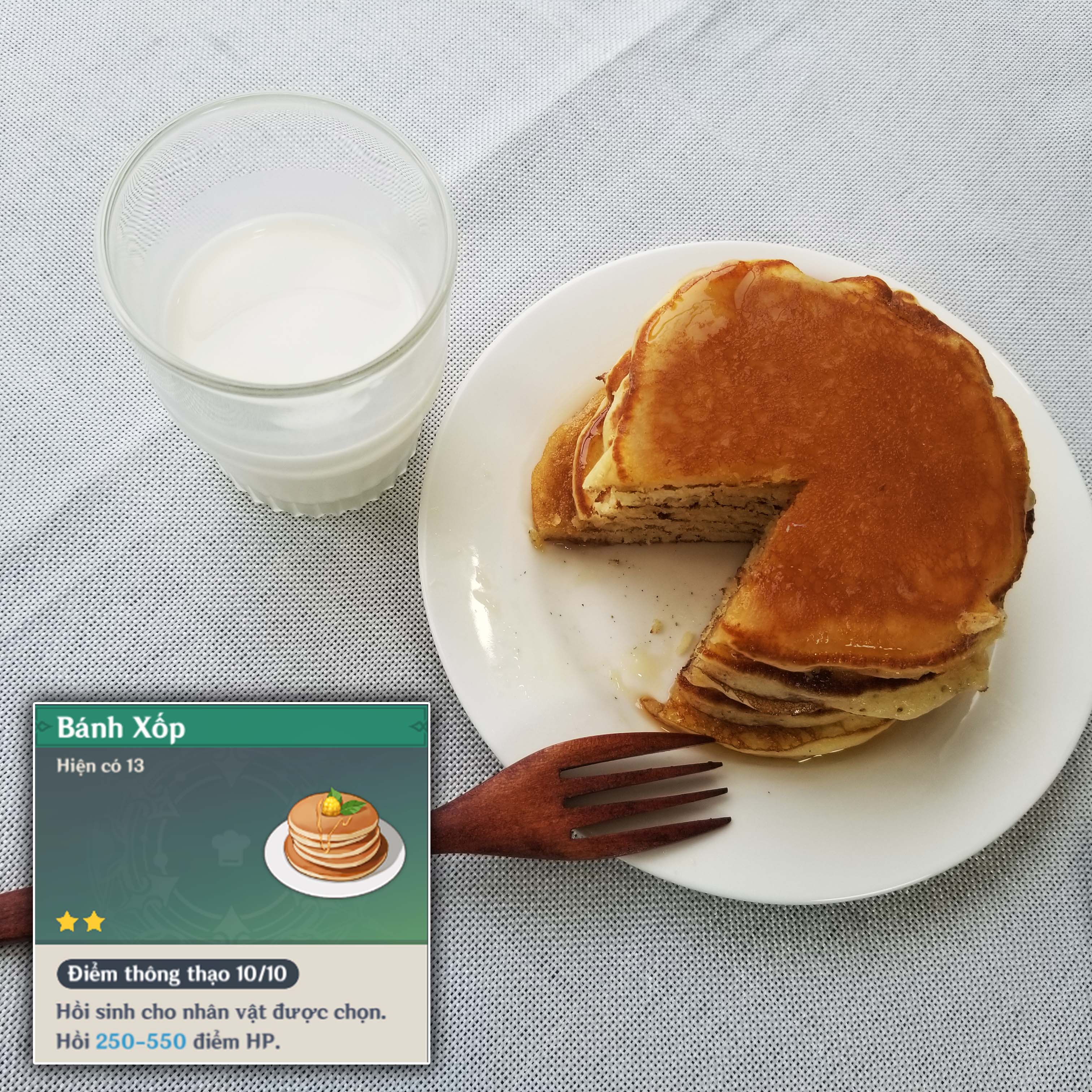 Tea Break Pancake Genshin Impact HoYoLAB