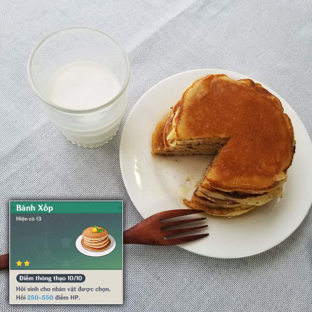 Tea Break Pancake Genshin Impact HoYoLAB