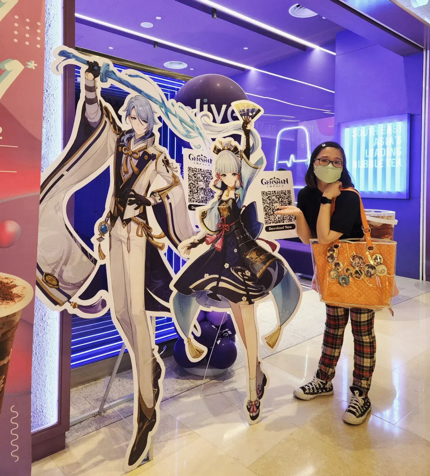 Tealive with Genshin Genshin Impact HoYoLAB