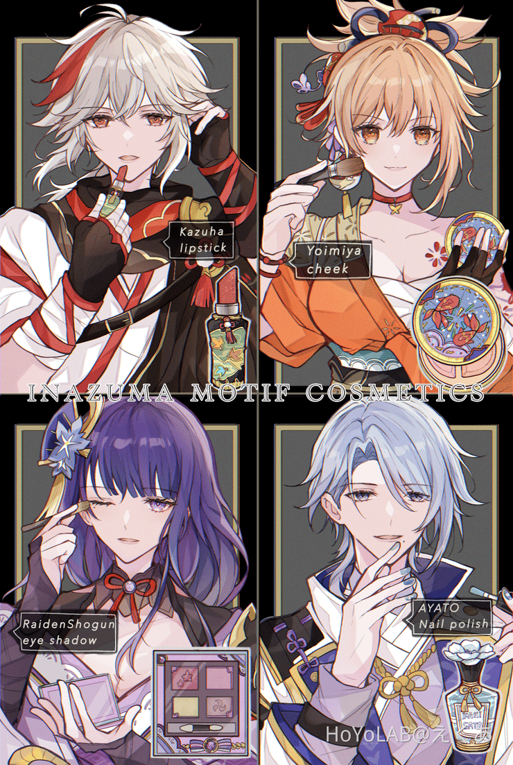 稲妻 コスメ Inazuma Cosme Genshin Impact Hoyolab