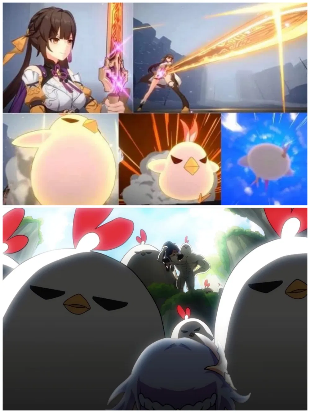 {MEME} That's Chiken Fu Hua Honkai Star Rail HoYoLAB