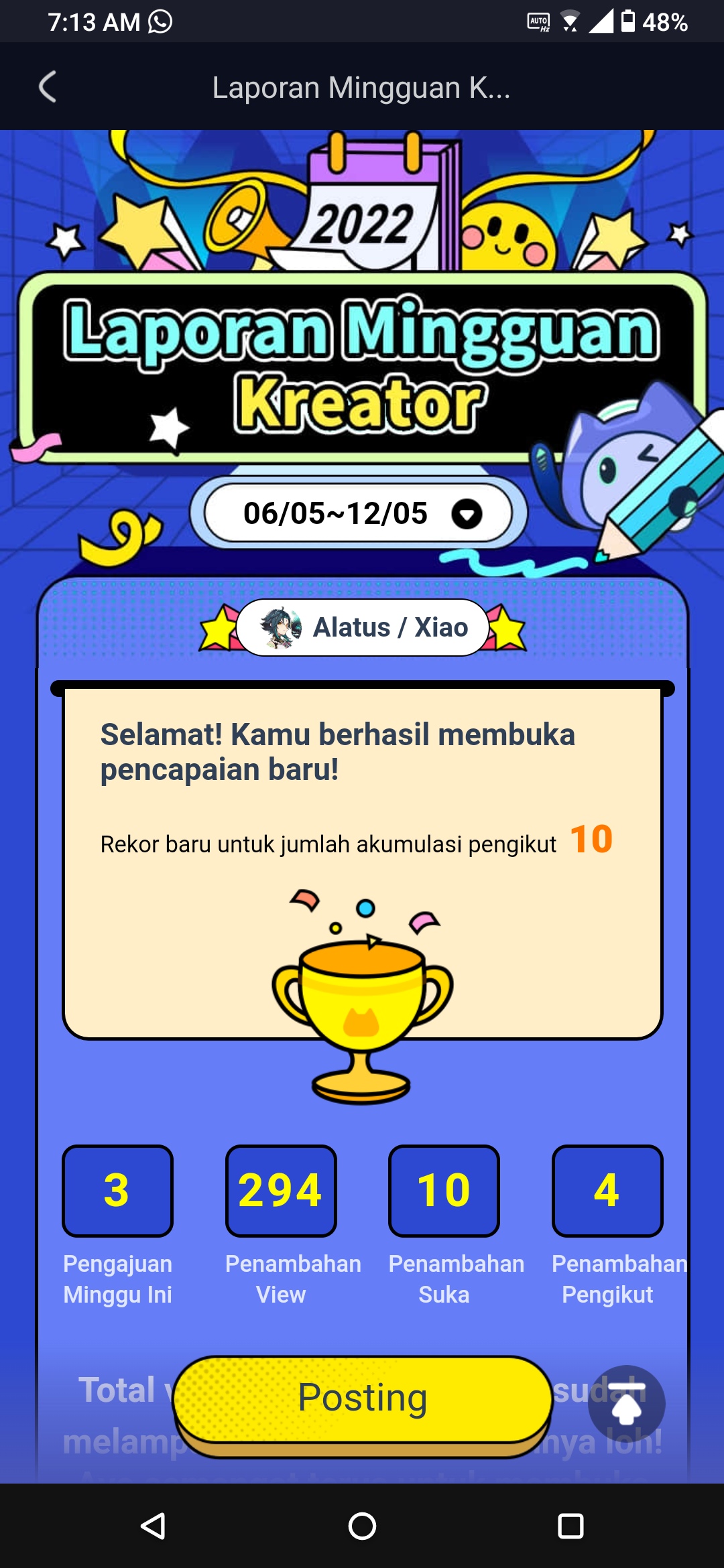 Halo, mau tanya nih Genshin Impact HoYoLAB