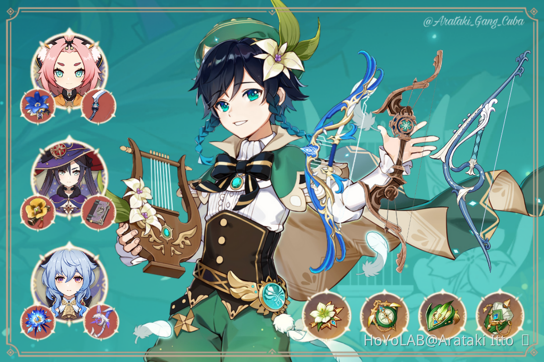 Venti Best Team | Genshin Impact | HoYoLAB