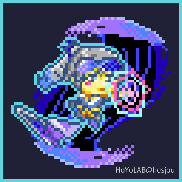 Splash Art Silver Wolf Pixel Art Honkai: Star Rail | HoYoLAB