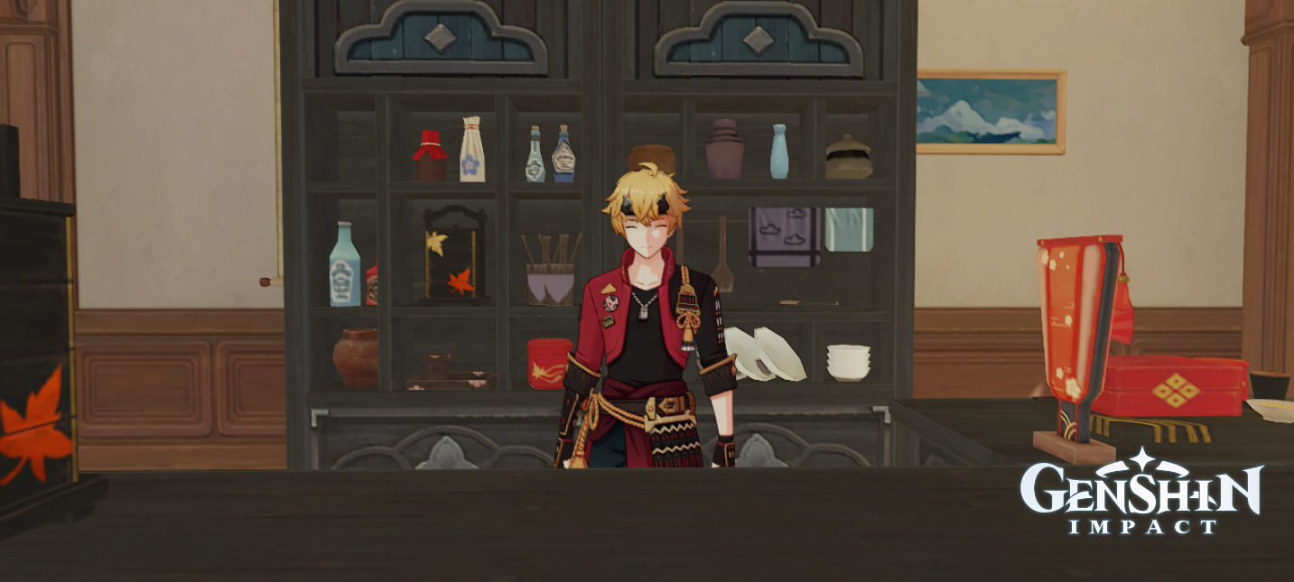 Thoma, One cup of tea please Genshin Impact HoYoLAB