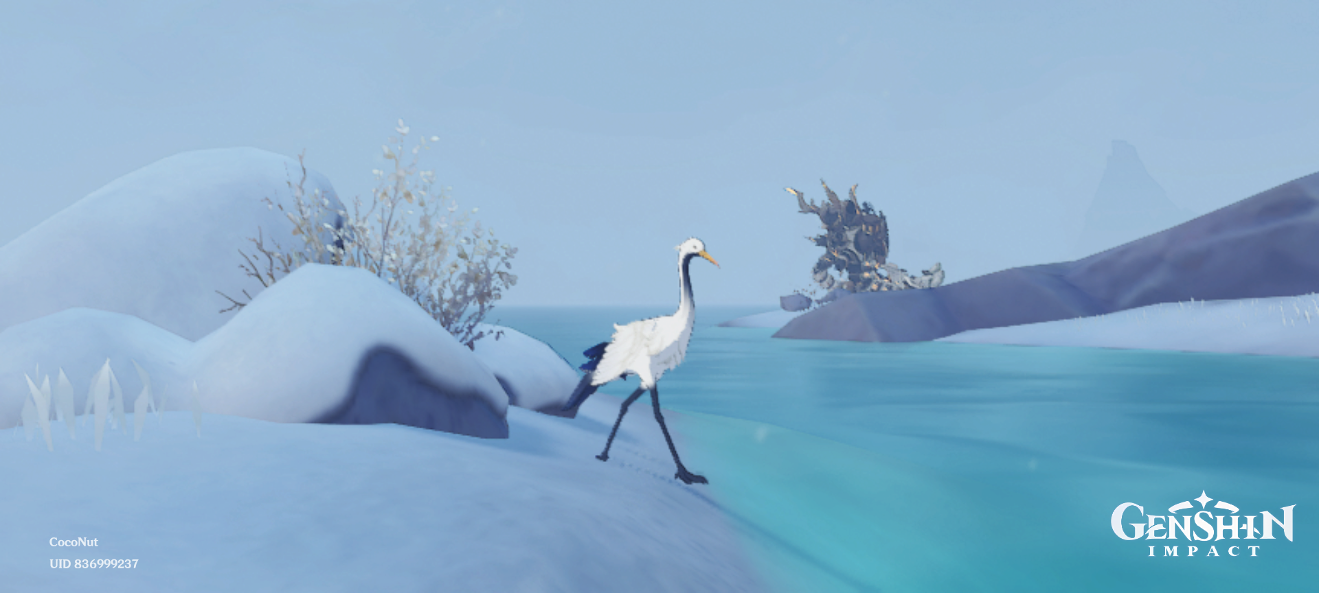 Azure crane Genshin Impact | HoYoLAB