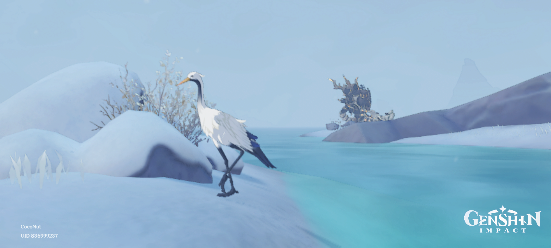 Azure crane | Genshin Impact | HoYoLAB