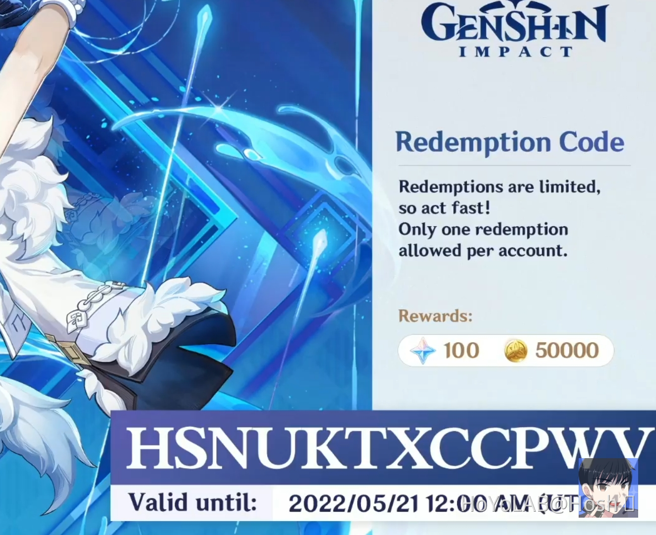 2 7 Genshin Redemption Code Genshin Impact HoYoLAB
