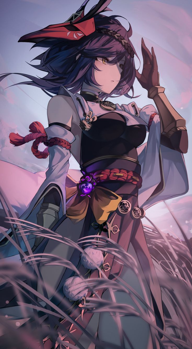 Kujou Sara FanArt Genshin Impact HoYoLAB kujou-sara-fanart-genshin-impact-hoyolab