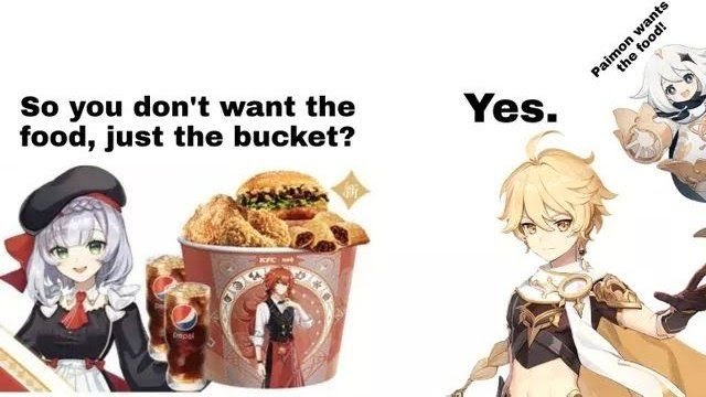 Fried Chicken And Genshin Impact, Together At Last Genshin Impact | HoYoLAB