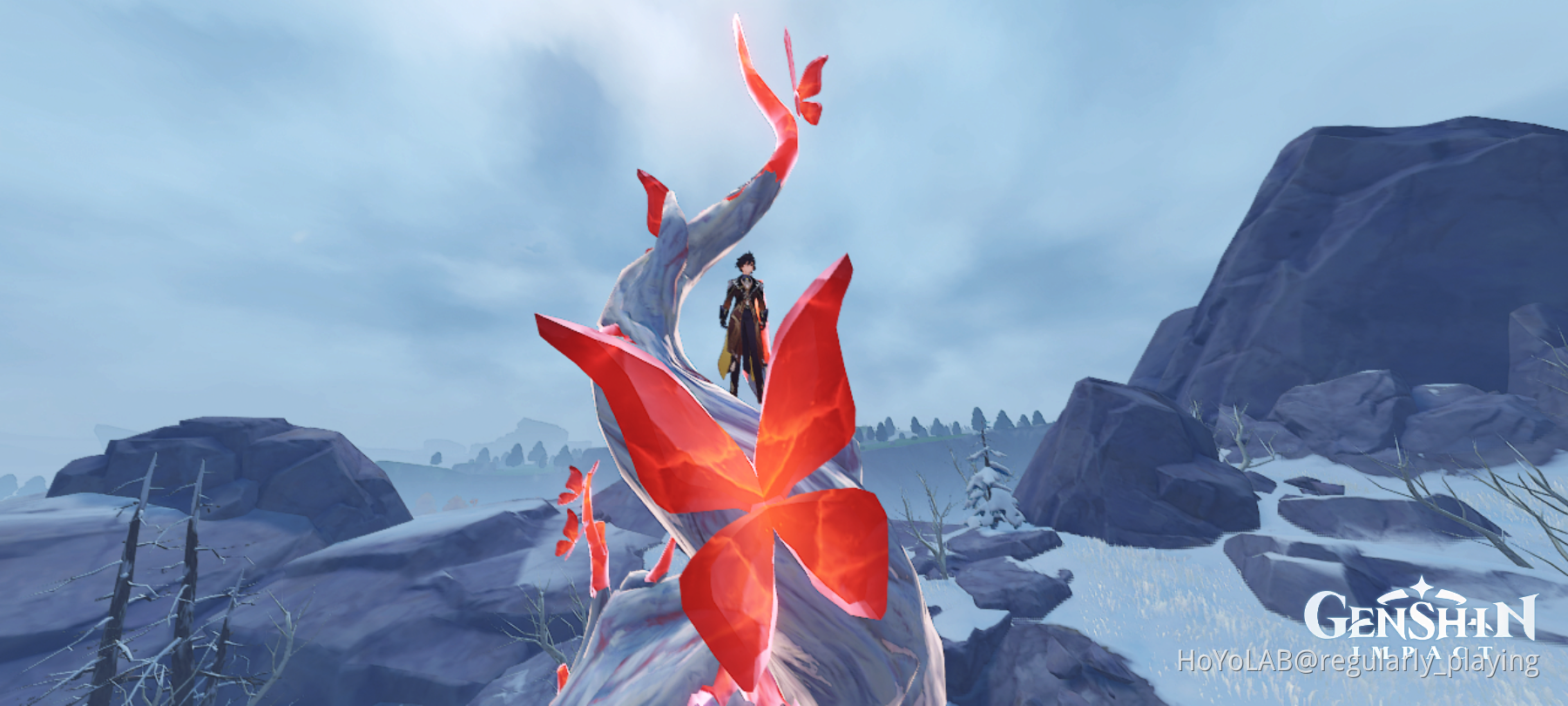 Butterfly Fly Away... Genshin Impact HoYoLAB