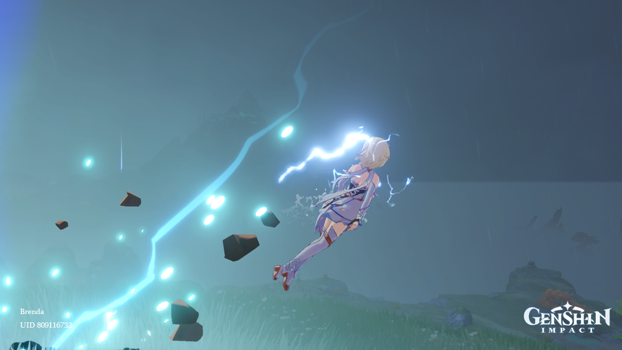 Struck by Lightning Genshin Impact HoYoLAB