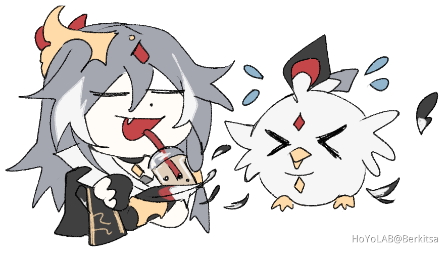 Bubble tea Honkai Impact 3rd HoYoLAB