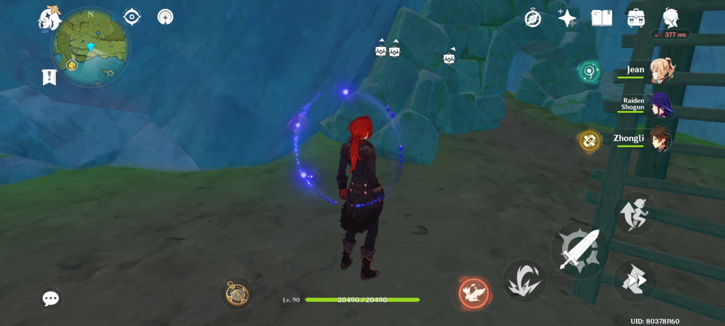 Three chests in a cave Genshin Impact HoYoLAB