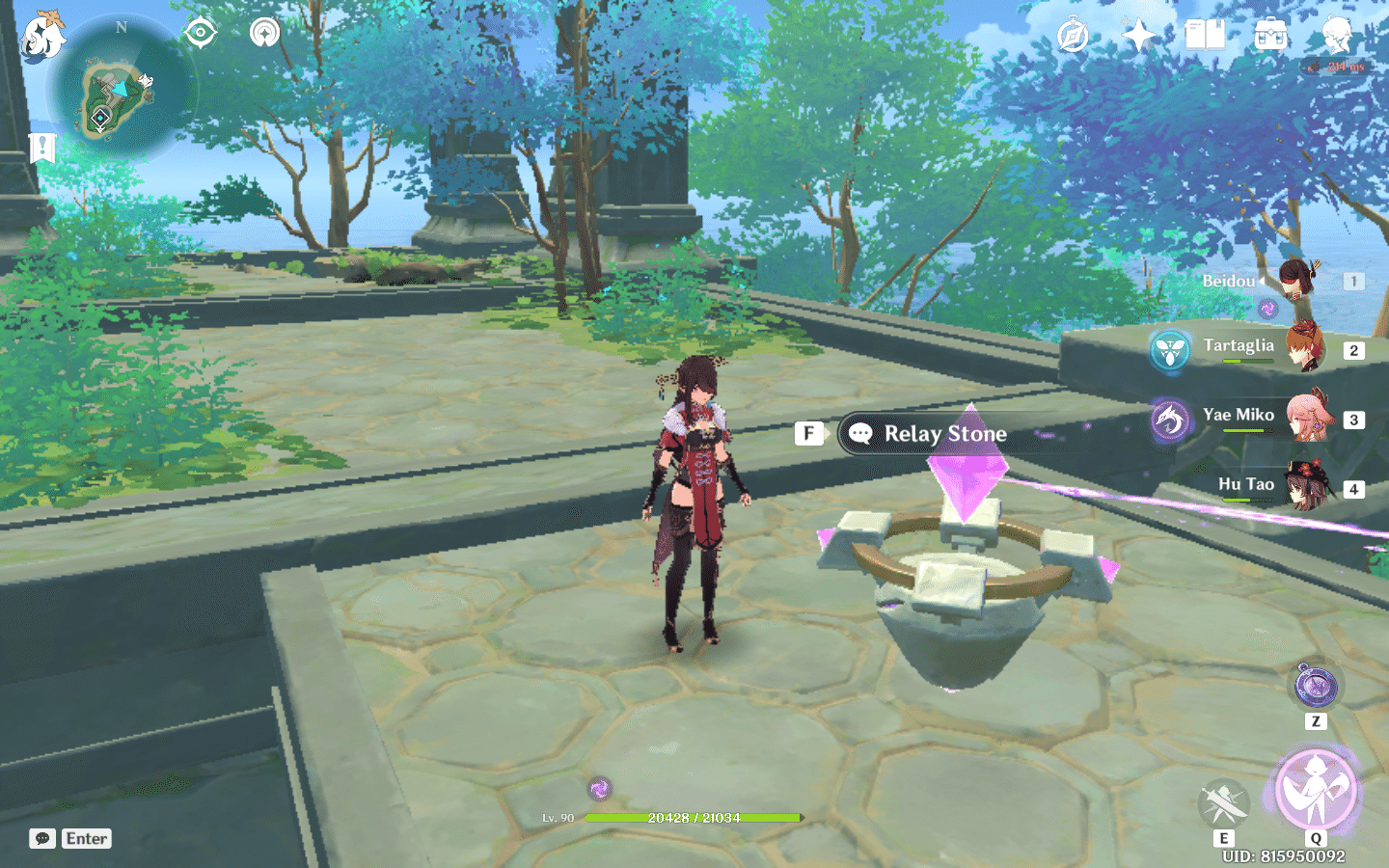 watatsumi island, suigetsu pool relay stone puzzle Genshin Impact HoYoLAB