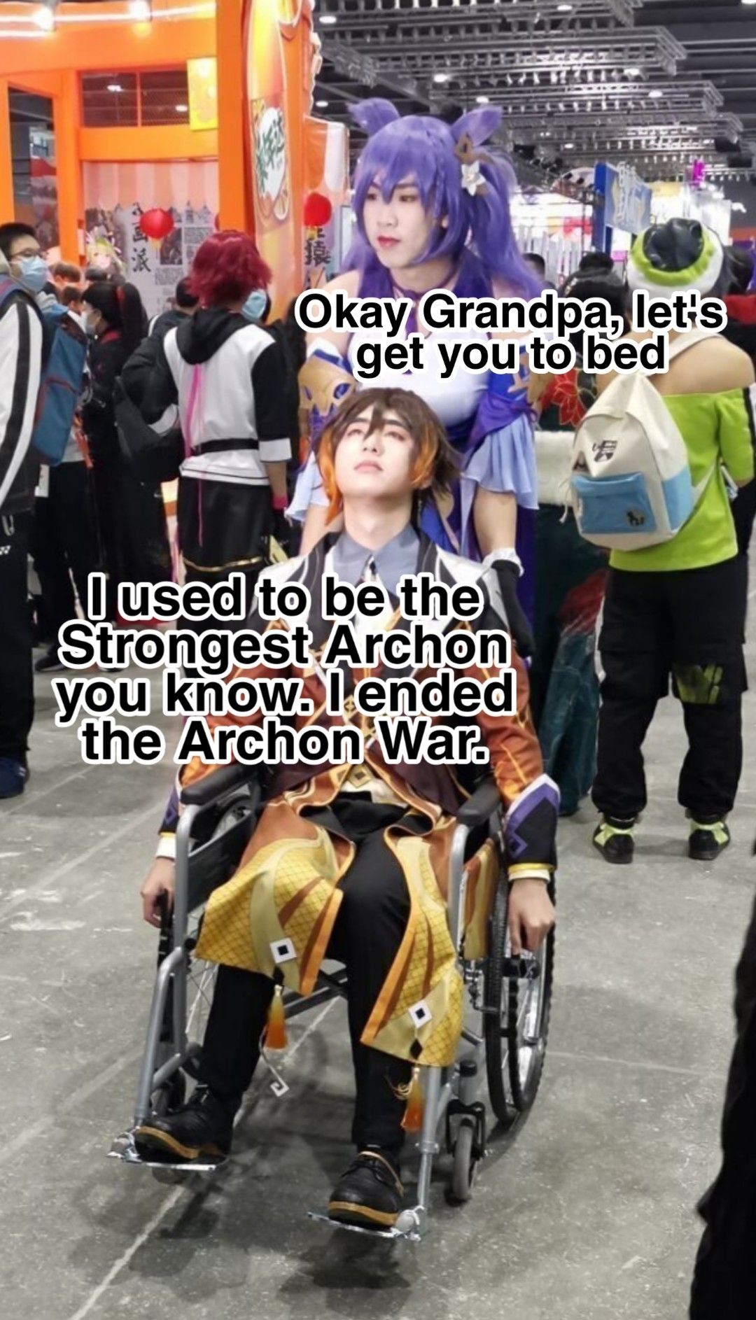 When Zhongli is tired of archon war Genshin Impact HoYoLAB