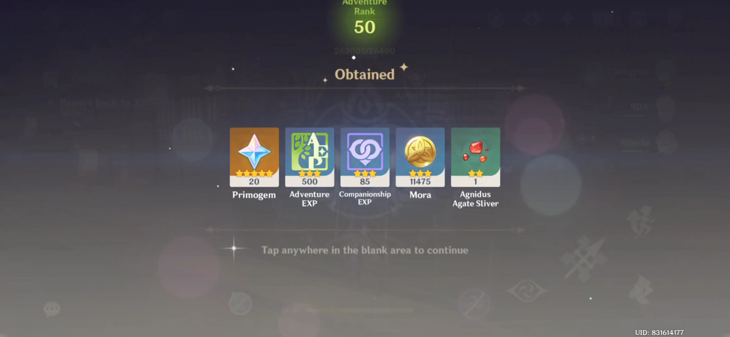 Adventure Quest Reward Genshin Impact | HoYoLAB