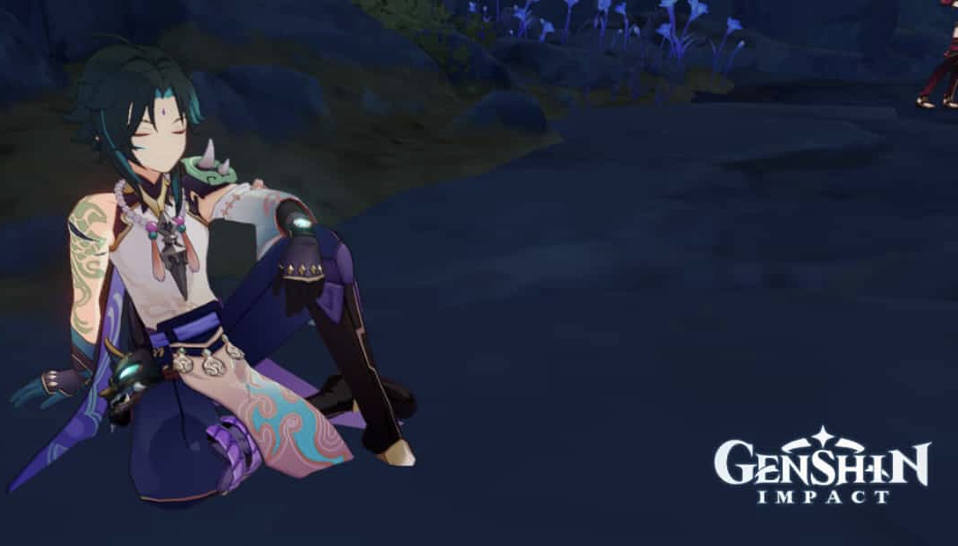 Sleeping xiao ! Genshin Impact HoYoLAB