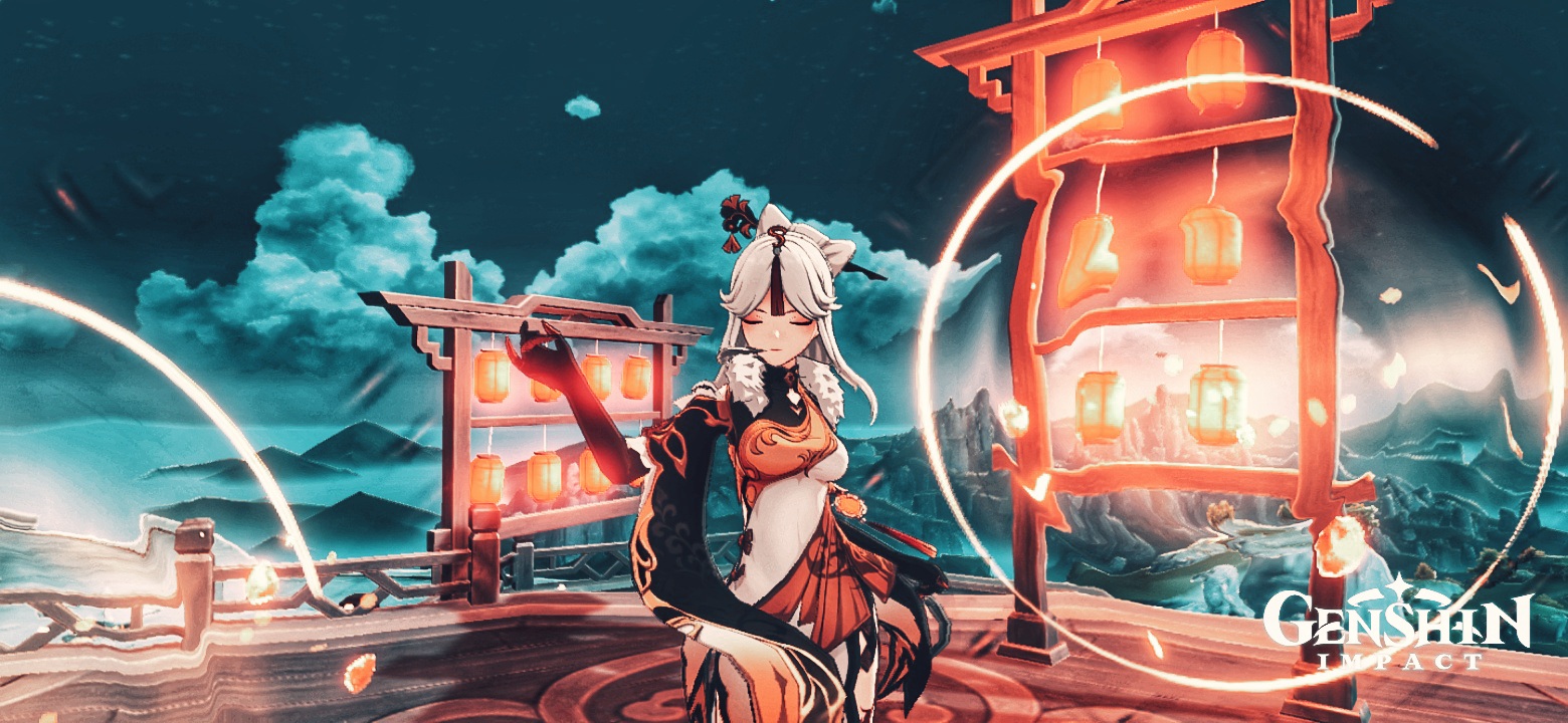 light up the night sky Genshin Impact | HoYoLAB