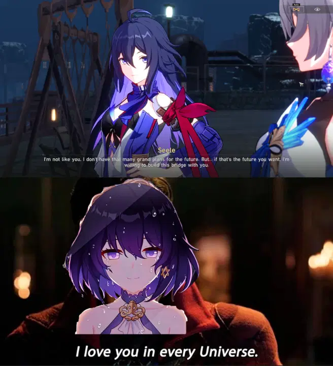 What I see in Honkai:Star Rail vs What she actually means Honkai 