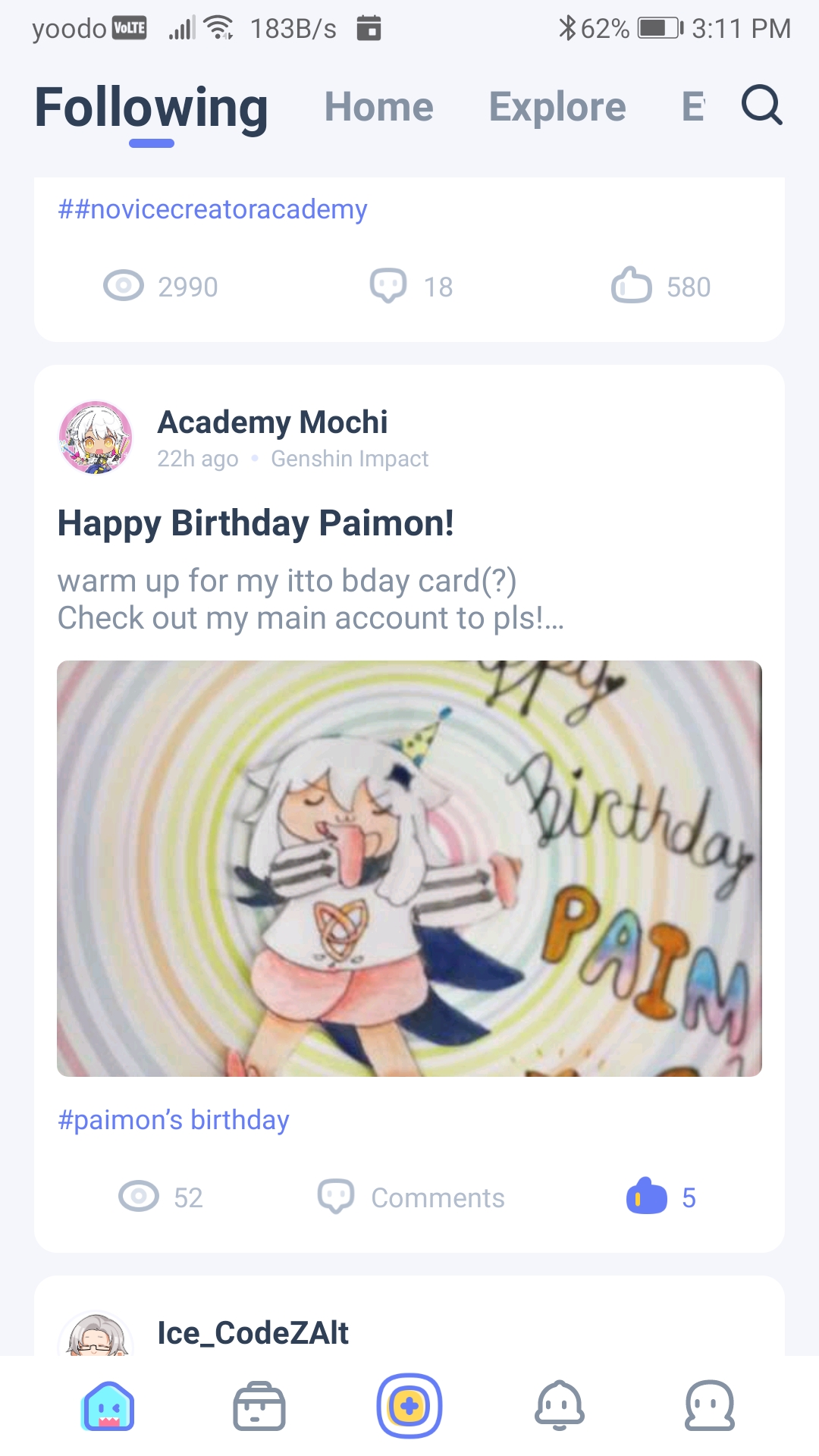 What is the meaning of being shown on the *hots* page? HoYoLAB