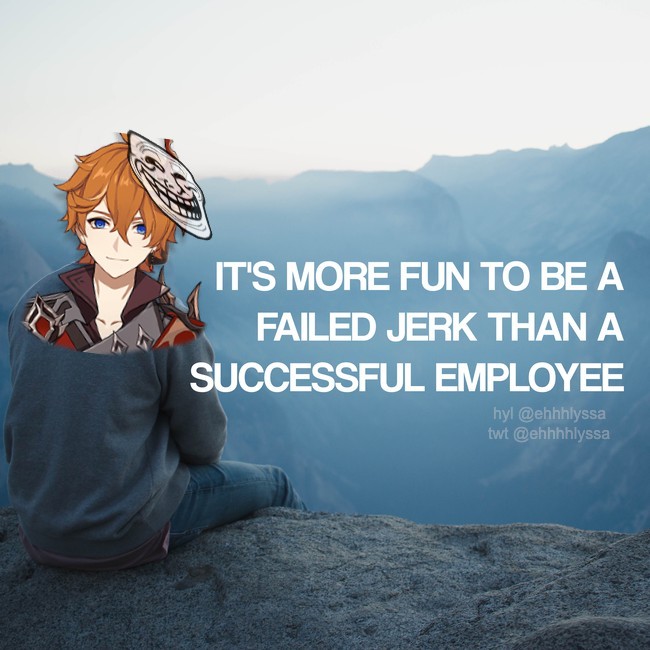 genshin characters as AIgenerated inspirational quotes pt.6 (🏳️‍🌈 edition) Genshin Impact