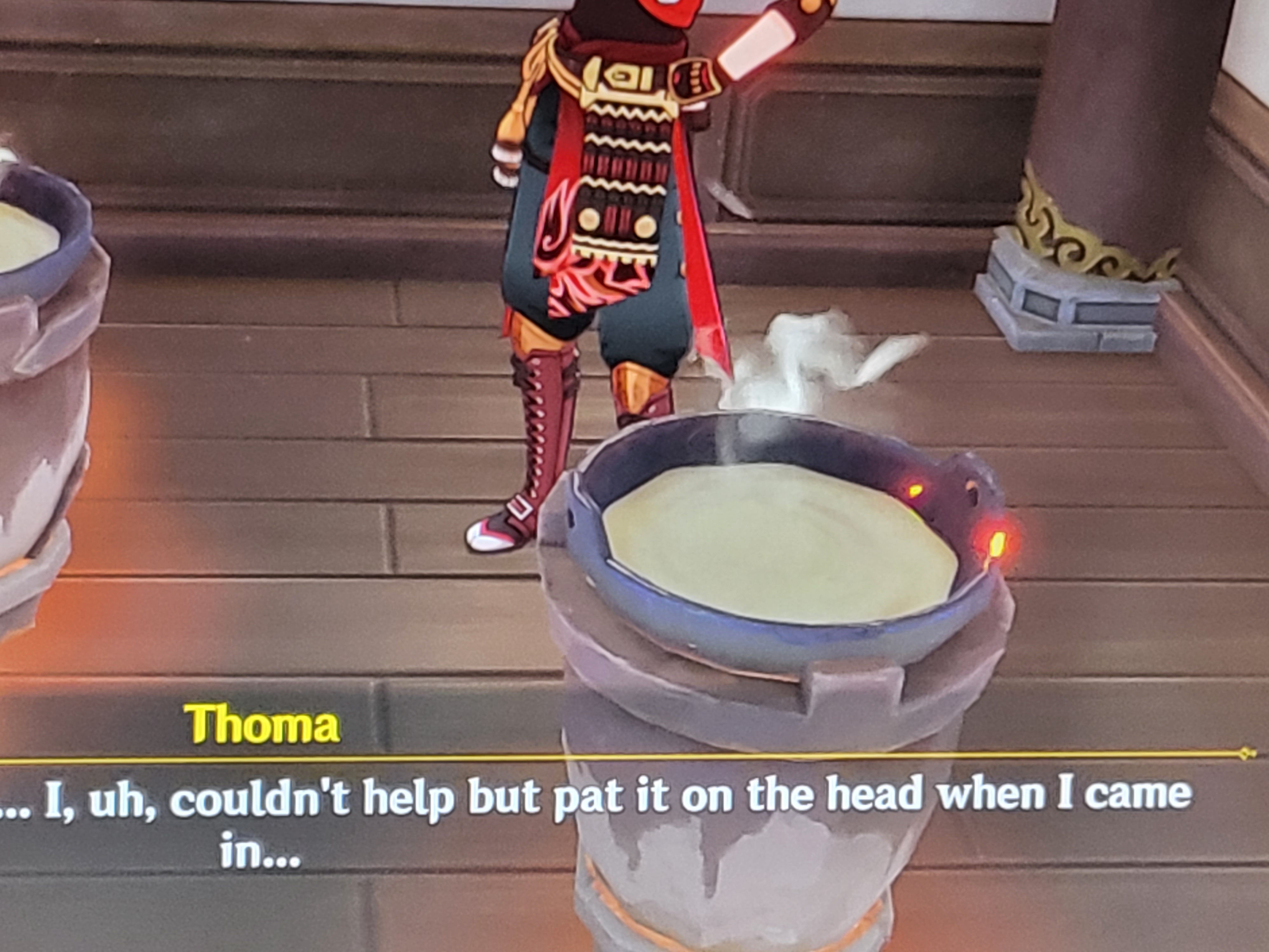 Thoma in The Teapot Genshin Impact HoYoLAB