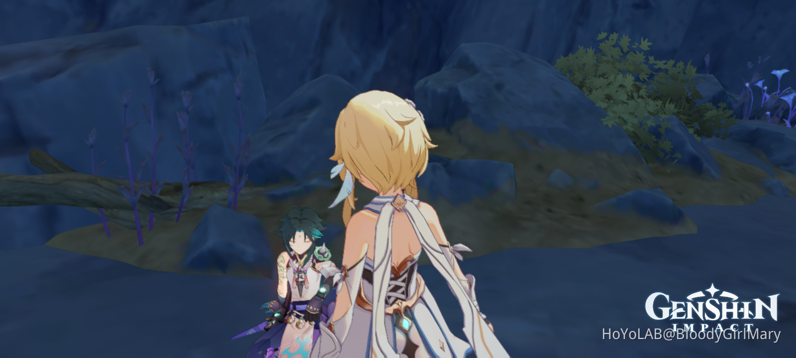 Xiao sleeping Genshin Impact HoYoLAB