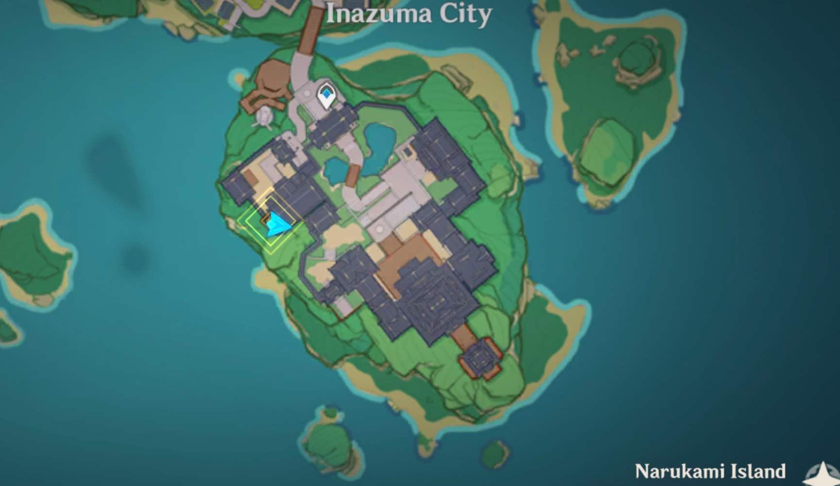 Hidden Chest in Inazuma City Genshin Impact HoYoLAB