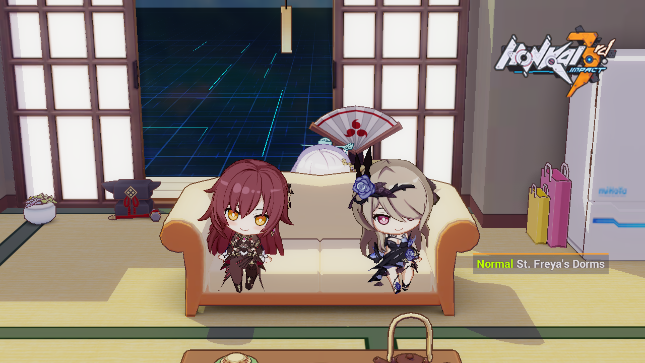 My suggestions of chibi interactions I would like to see. Honkai Impact ...