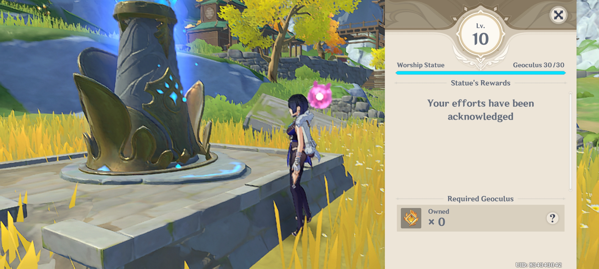 Finally maxed my liyue statue of seven Genshin Impact HoYoLAB