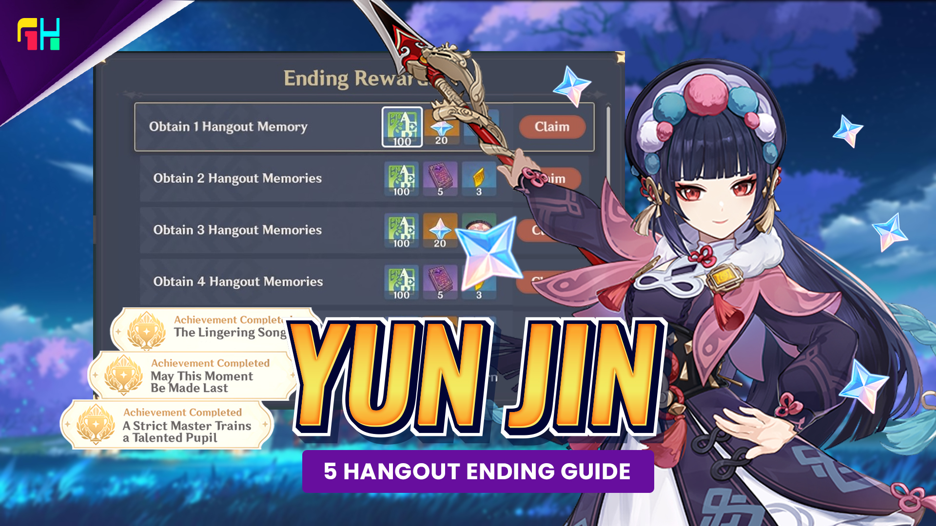 [v2.4] Yun Jin Hangout Event All Endings Guide Genshin Impact HoYoLAB