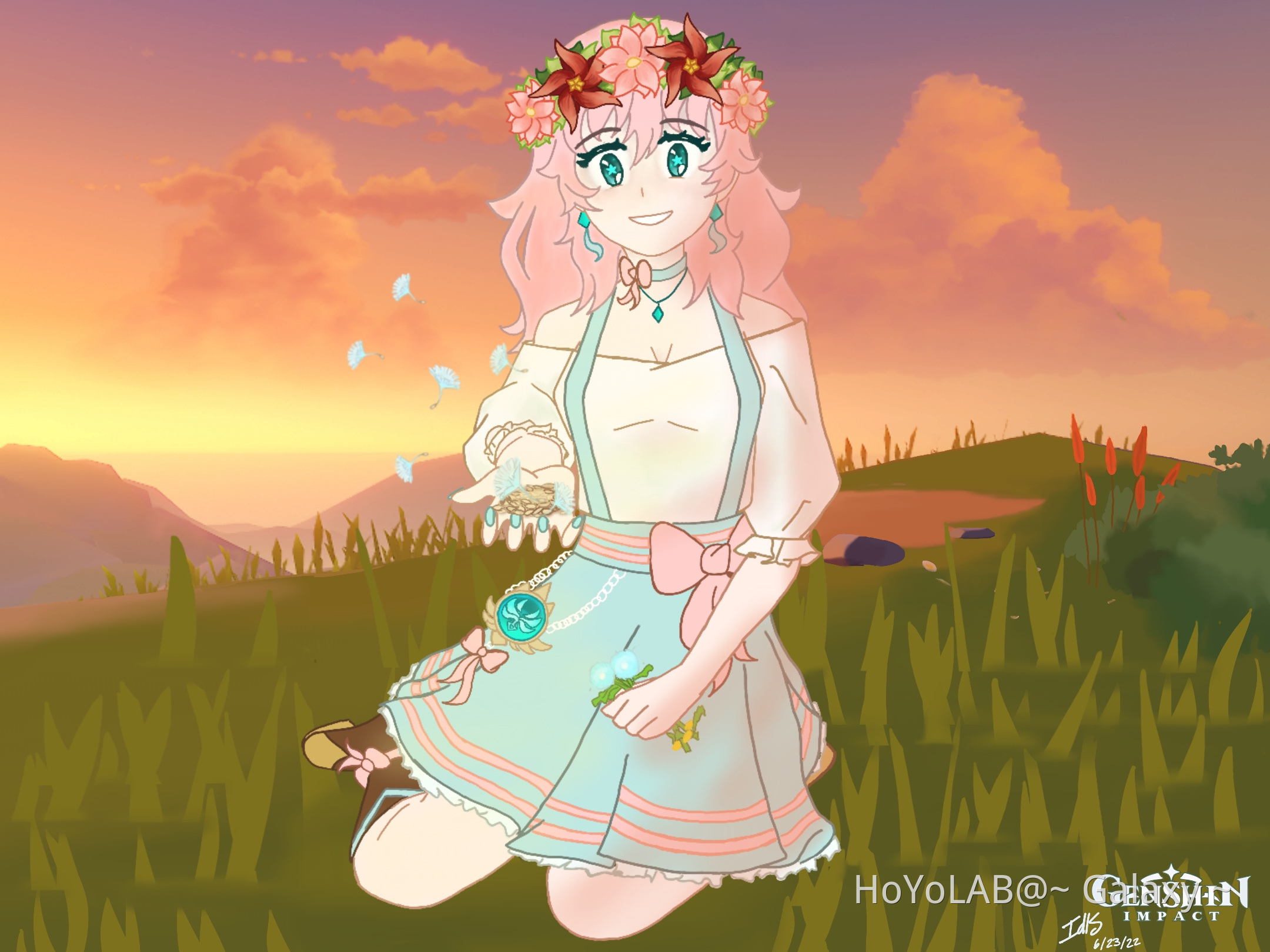Happy (late) Birthday, Azalea!! Genshin Impact | HoYoLAB