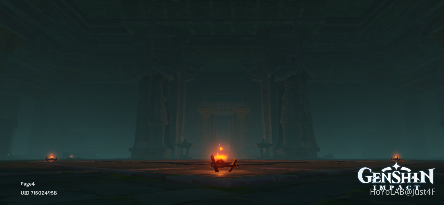 Campfire. Genshin Impact HoYoLAB