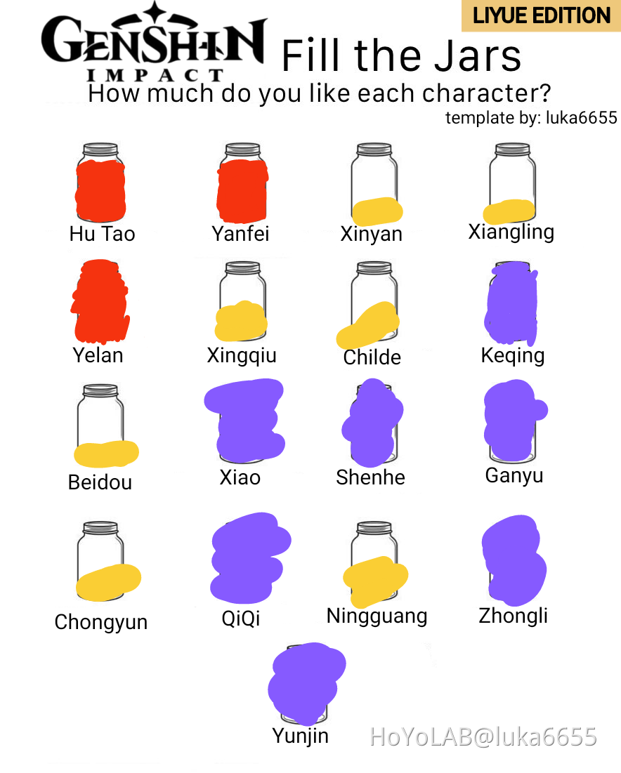 Genshin fill up the jar Genshin Impact HoYoLAB