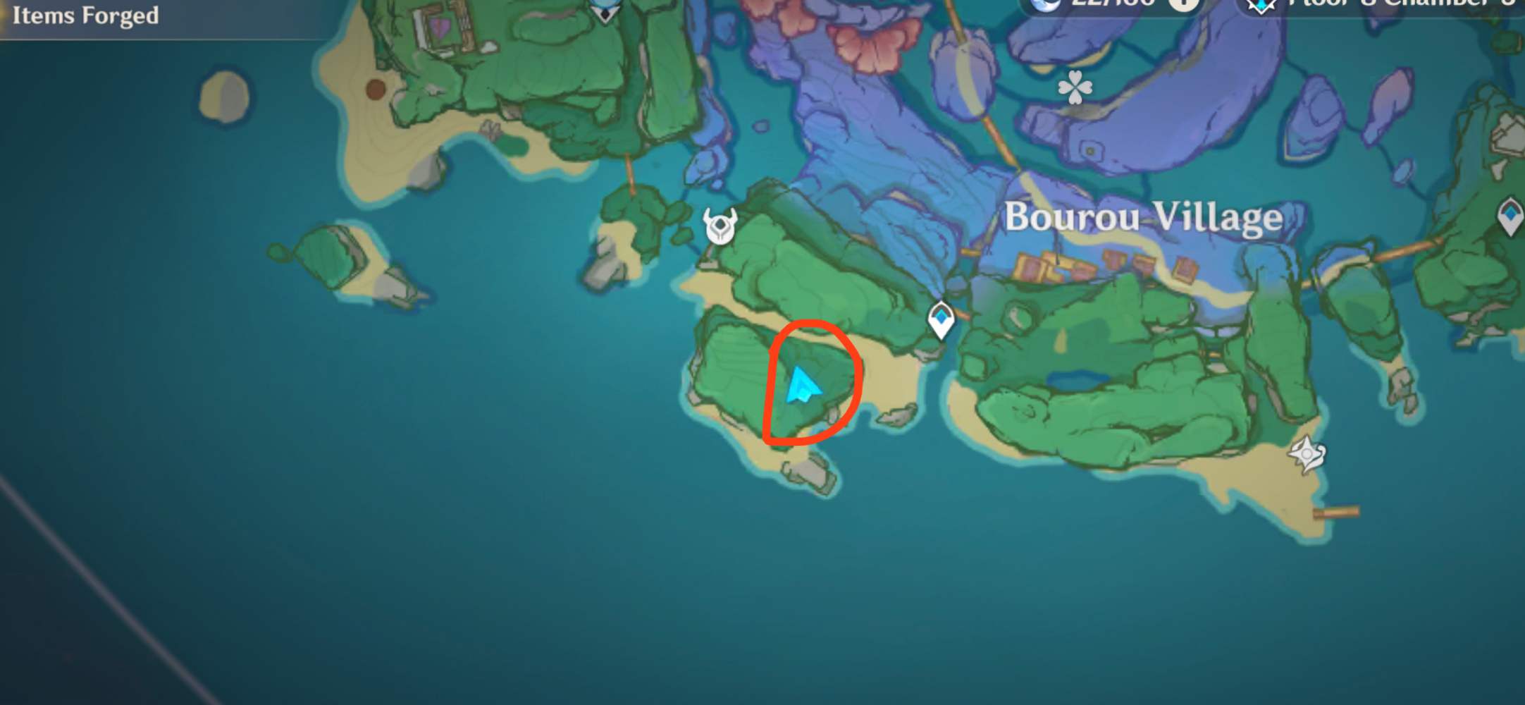 Mysterious symbols on Watatsumi Island treasure Genshin Impact HoYoLAB