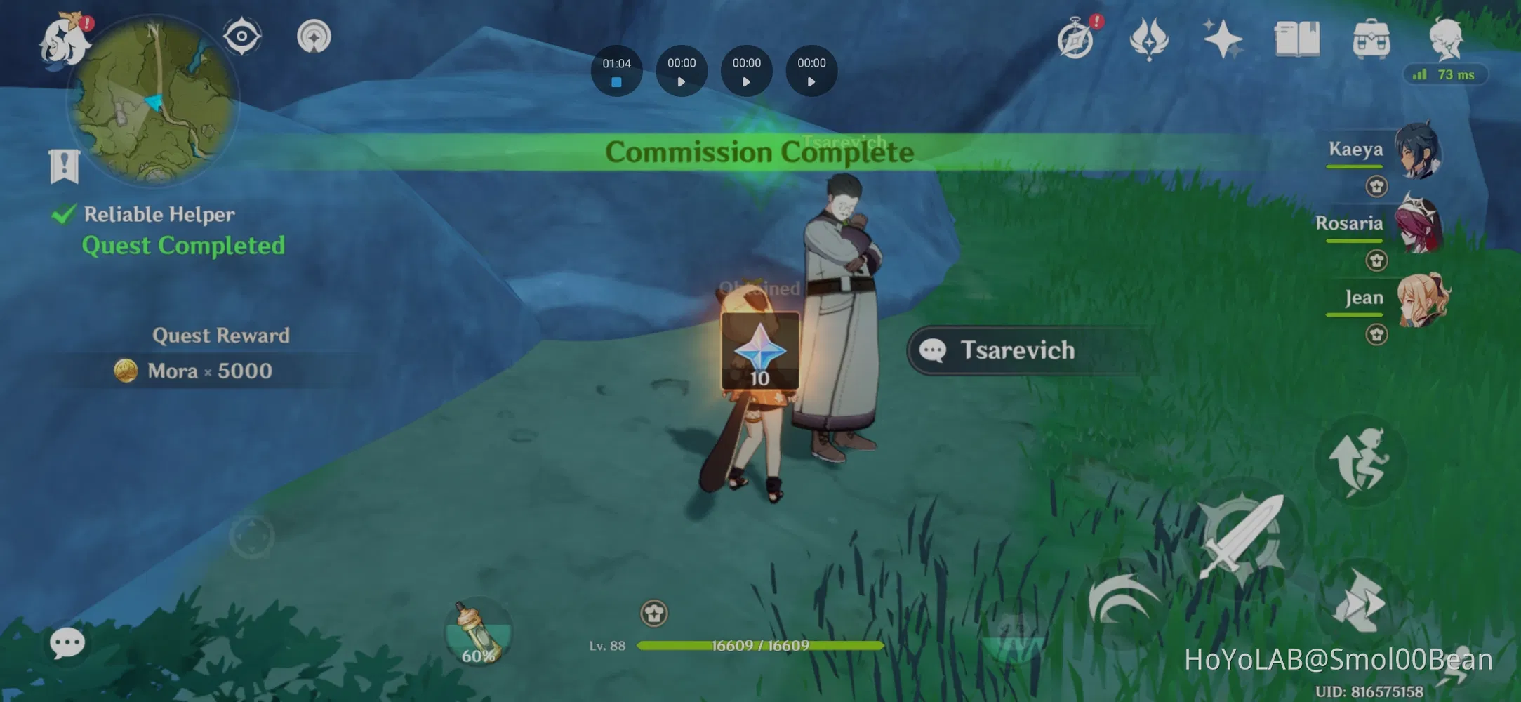 Tsarevich Genshin Impact HoYoLAB