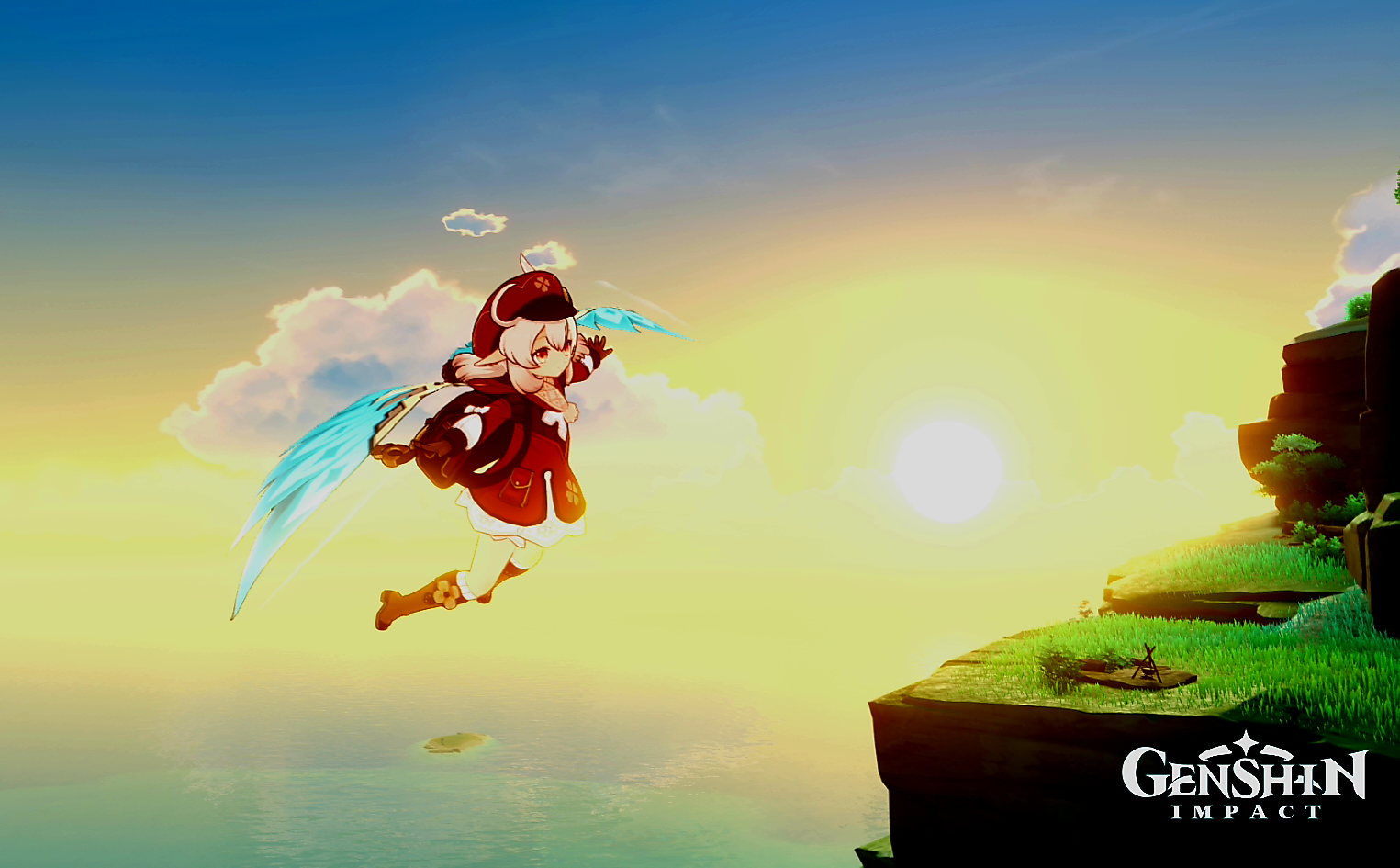 How did Klee do on her gliding test? Genshin Impact HoYoLAB