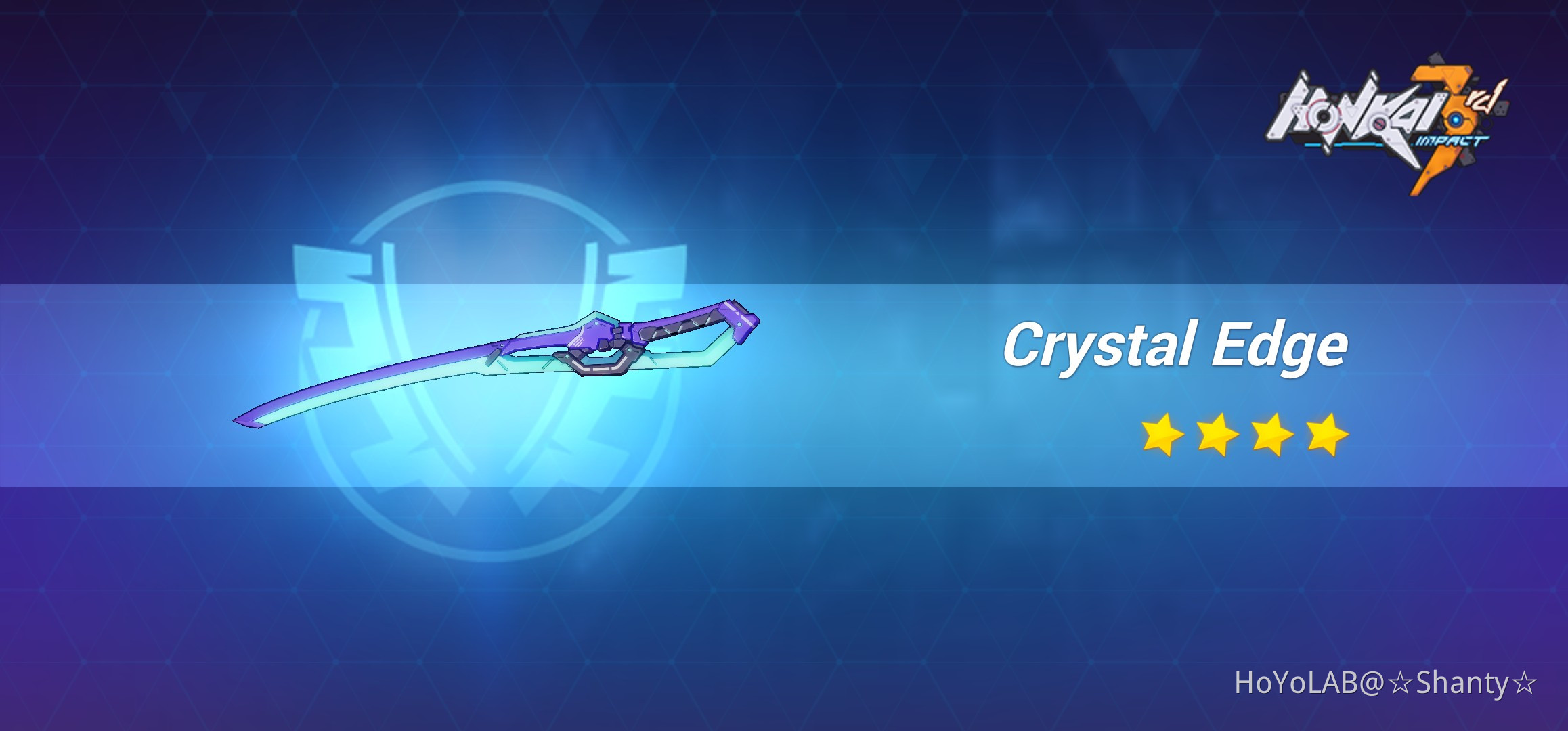 Crystal Edge Honkai Impact 3rd | HoYoLAB