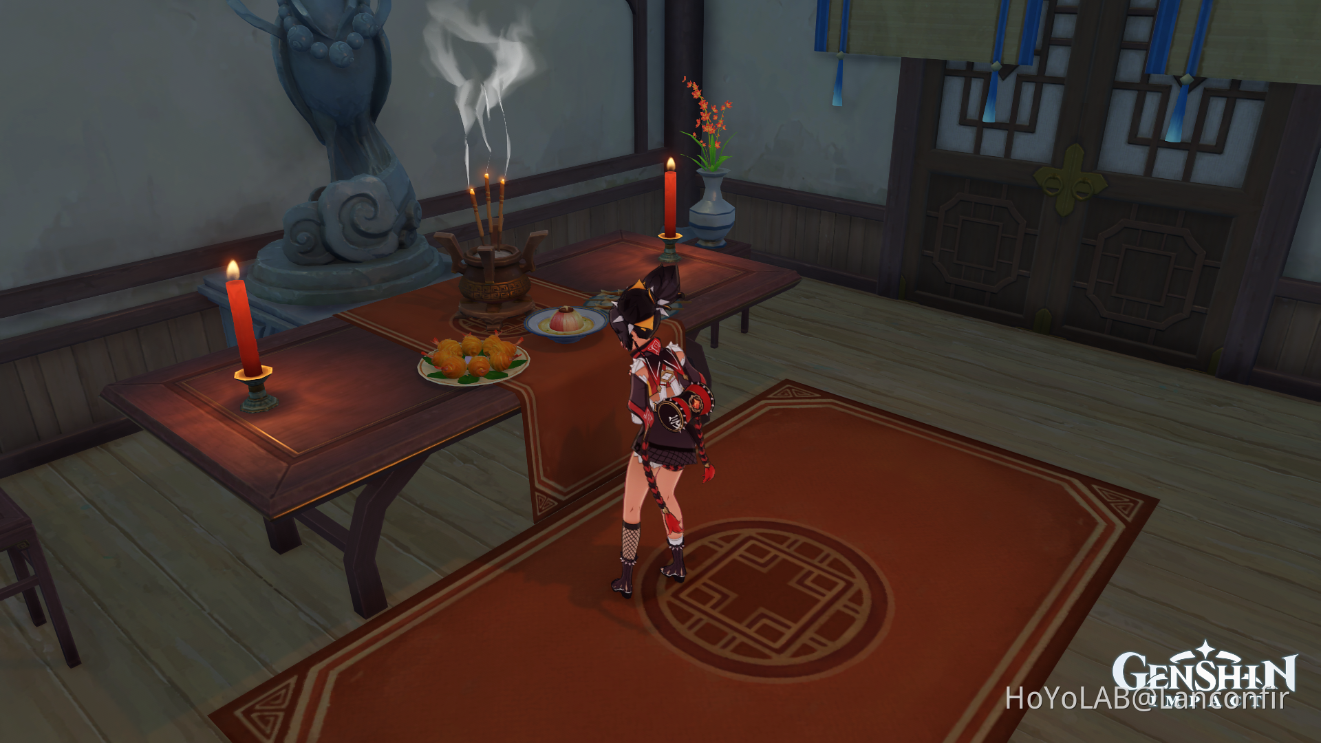 Day 50 giving incense Genshin Impact HoYoLAB