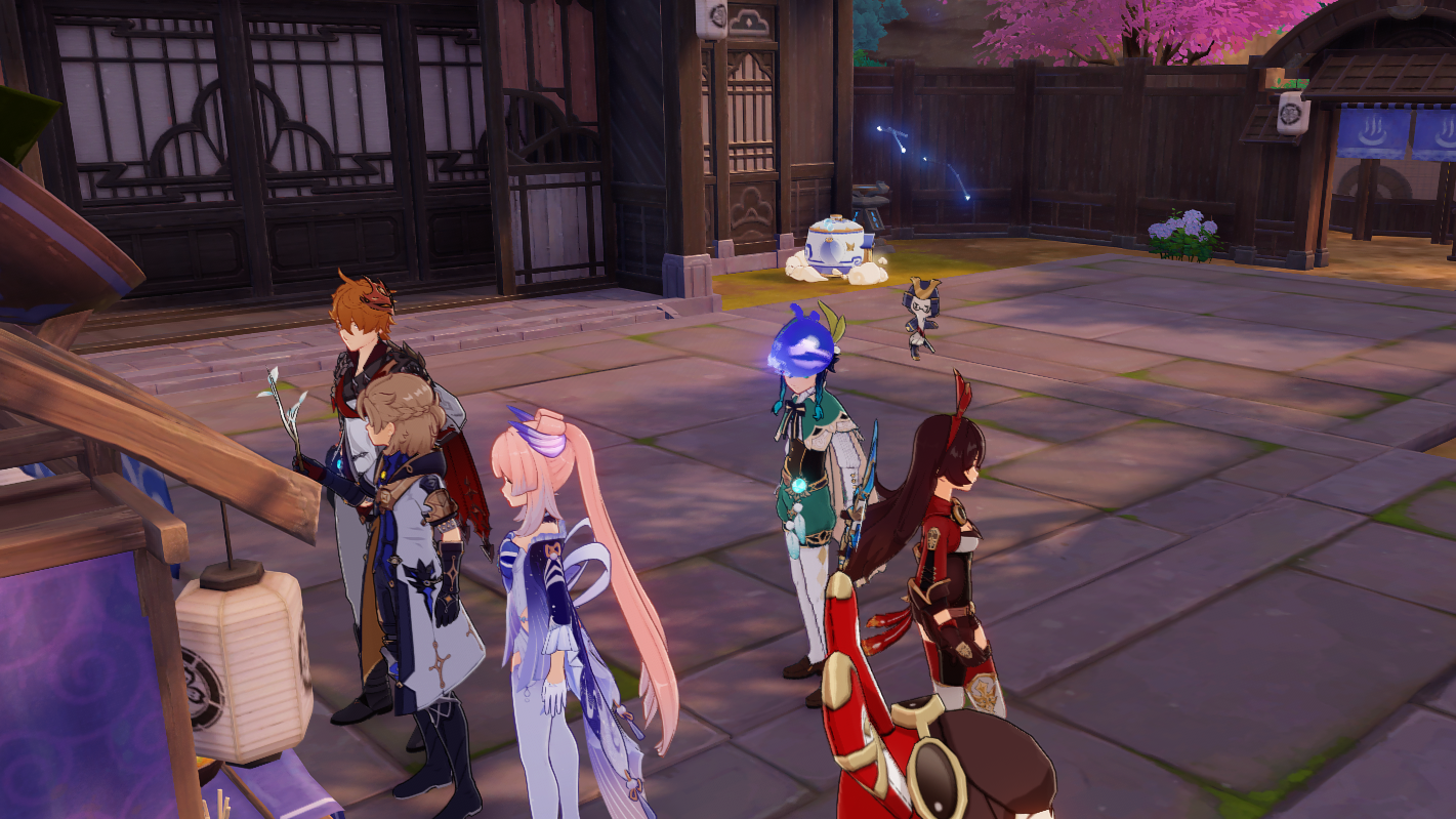 Explosive visit in my Teapot Genshin Impact HoYoLAB