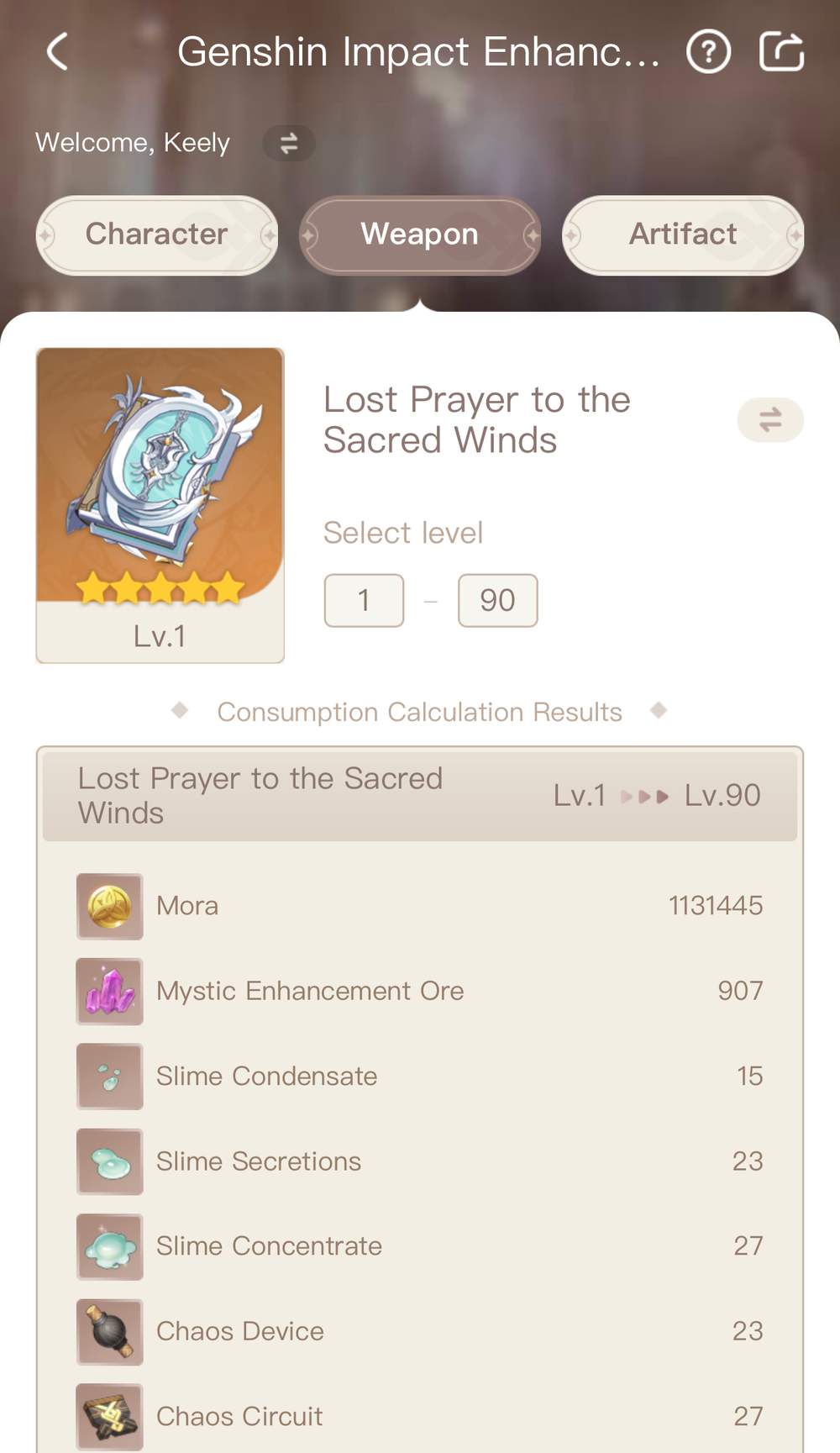 Klee build for main dps! Genshin Impact HoYoLAB