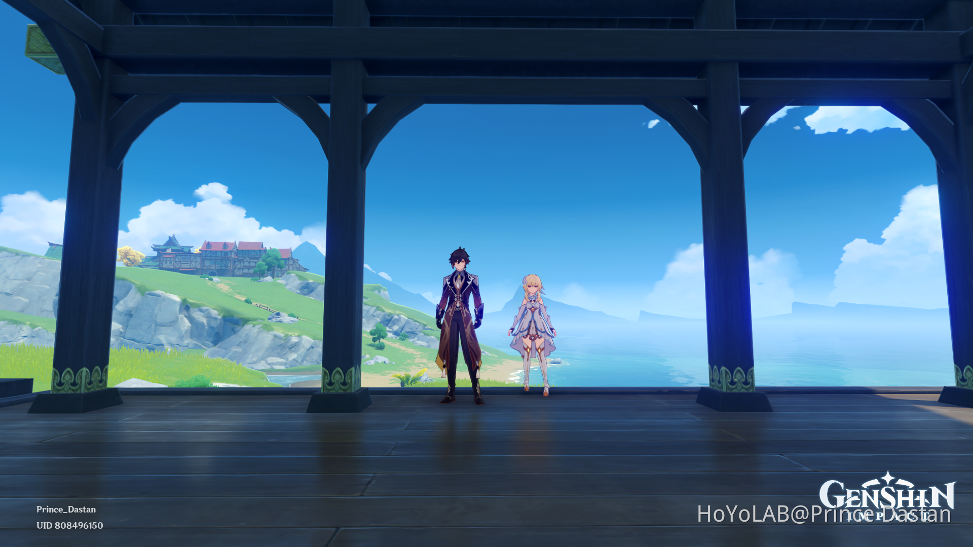 Frame with in a Frame Genshin Impact HoYoLAB