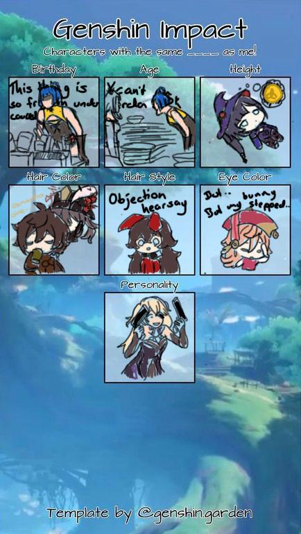 Genshin characters with the same.. Genshin Impact | HoYoLAB