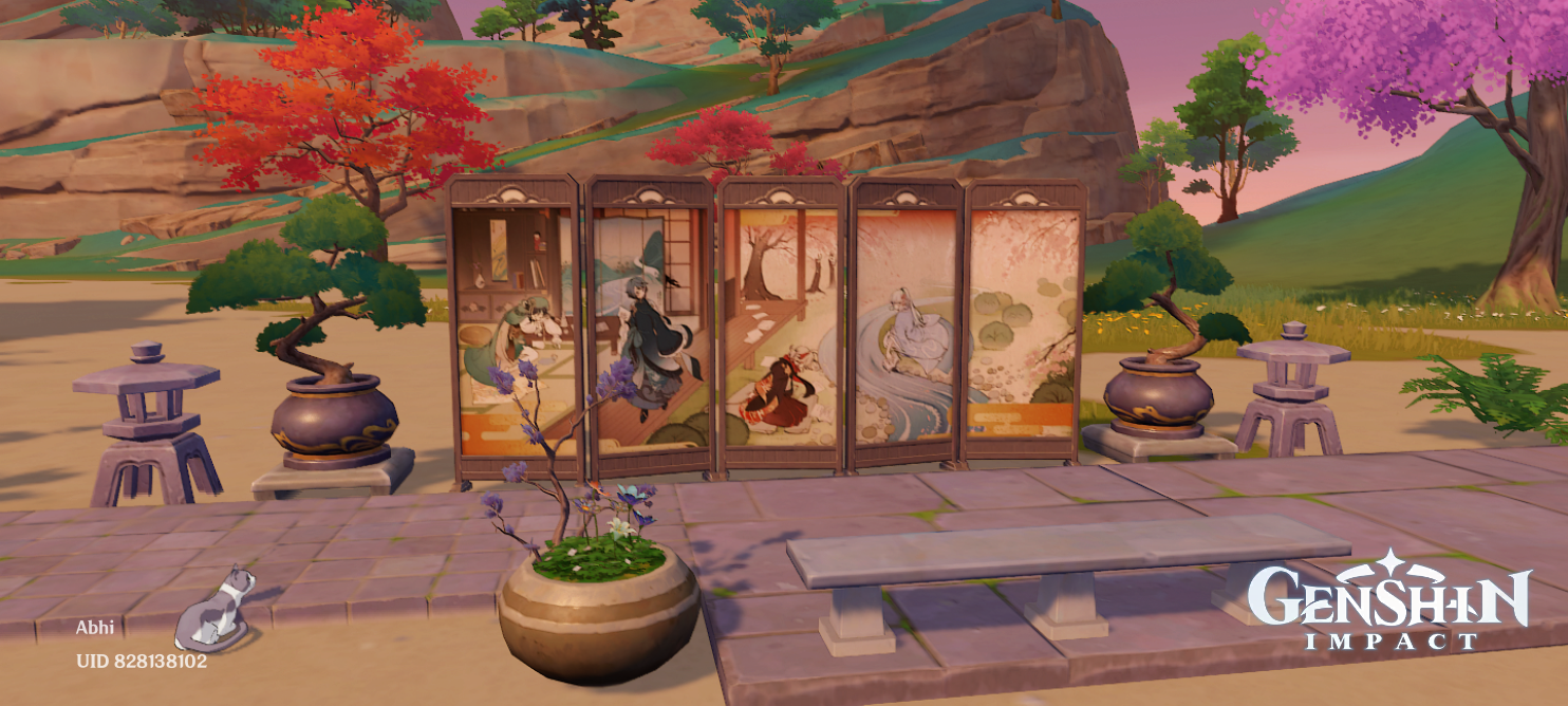 Teapot area for Kazuha Genshin Impact HoYoLAB