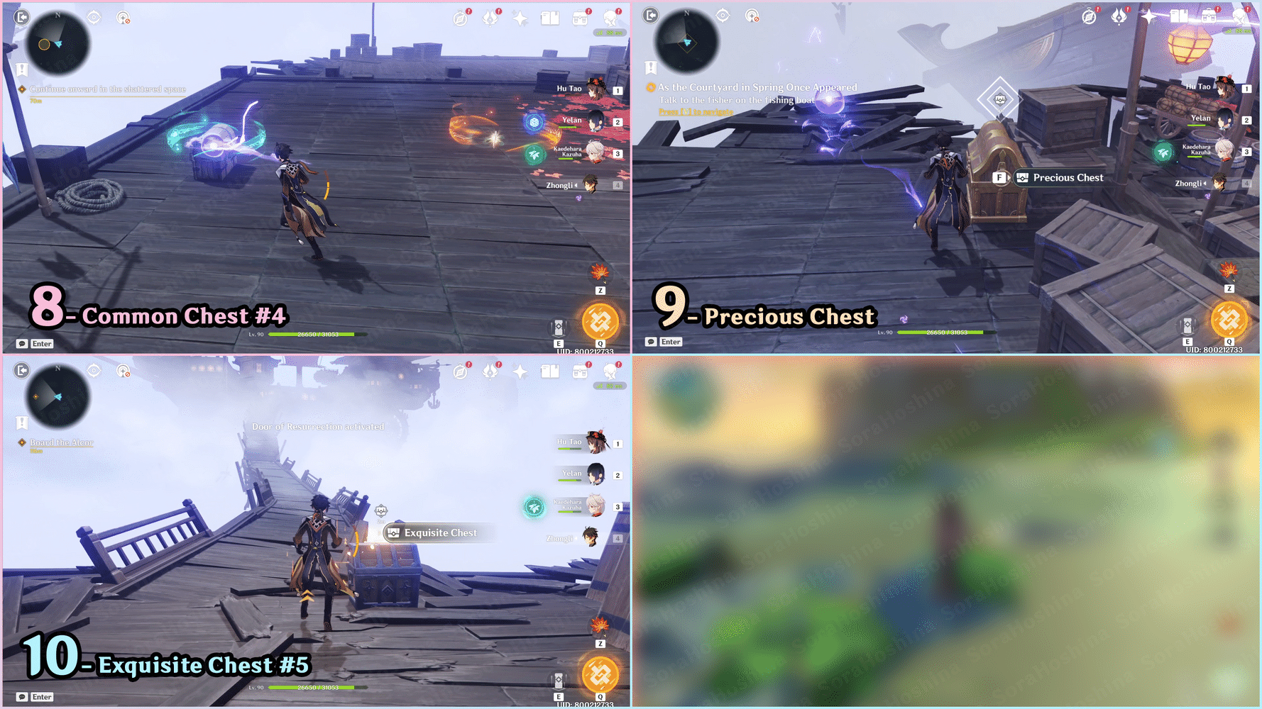 [V2.8] All 26 Chests & 1 Conch in Kazuha's Domain 'Mist Hills, Foggy