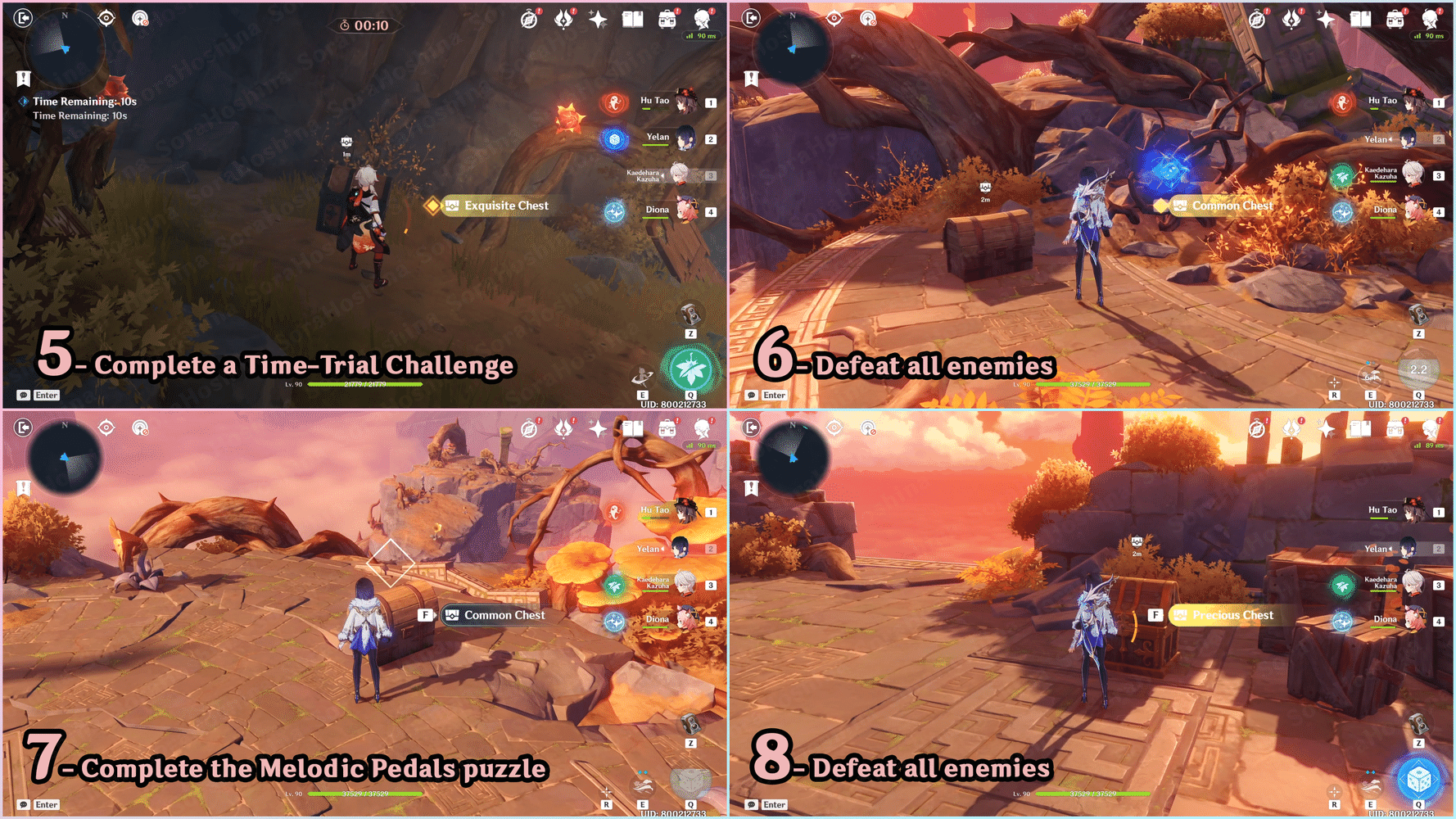 [V2.8] All 18 Chests & 1 Conch in Xinyan's Domain 'The Islands Stirring